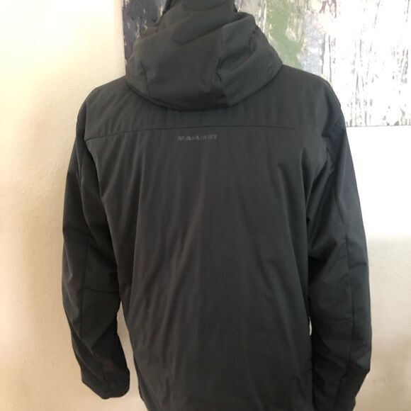 MAMMUT Chamuera SO Thermo Hooded Jacket Graphite Gray - Picture 3 of 11